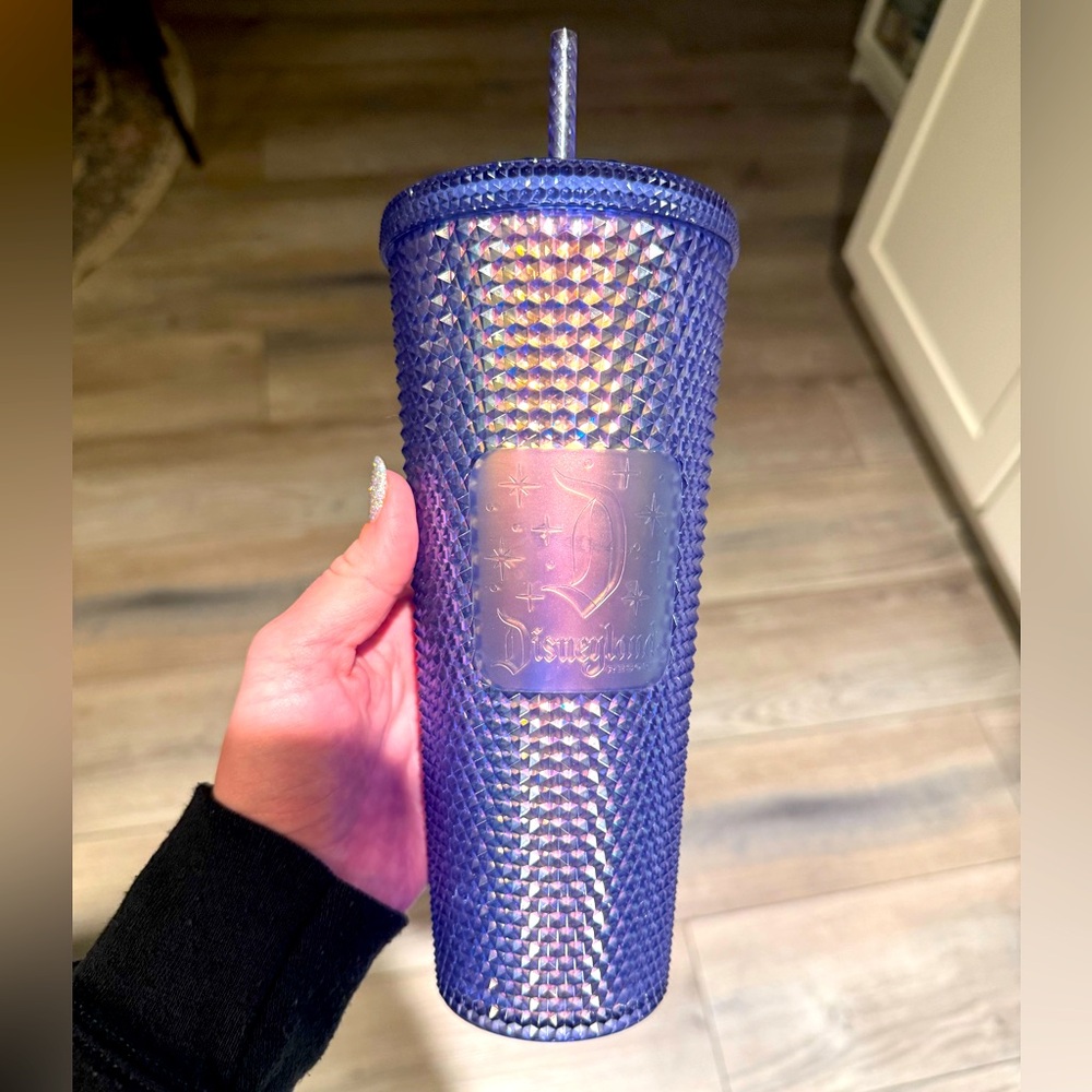Disneyland Starbucks purple studded tumbler